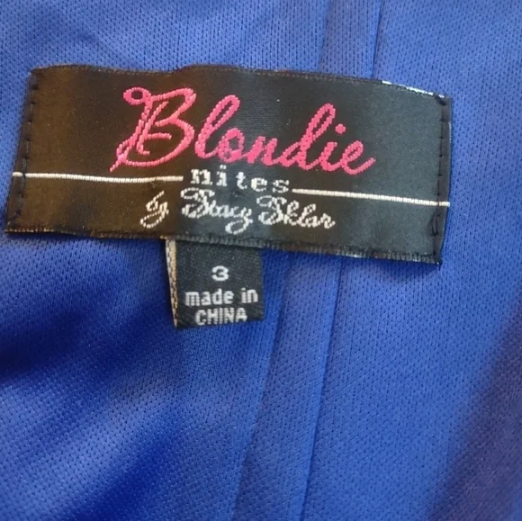 Blondie Nites by stacy sklar size 3 formal dress - Picture 9 of 9